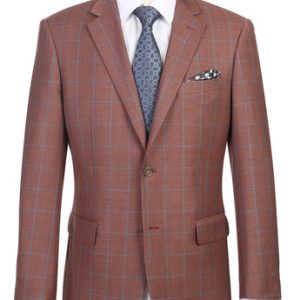 Renoir 565-5-BROWN Mens Blazer