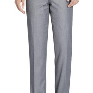 Renoir Mens Pant 202-2-GRY ( Flat Front Suit Separate Pants )