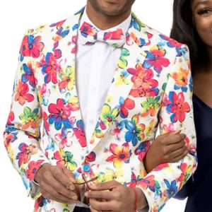 EJ Samuel J163-FLOWER Mens Blazer