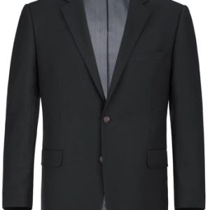 Renoir Mens Suit 201-1-BLK ( Slim Fit 2-Piece Shawl Lapel Tuxedo Suit )