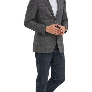 Tazzio Mens Sports Coat MJ351S-03-CHAR