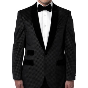 Tazzio-MJ141S-BLACK Mens Sports Coat