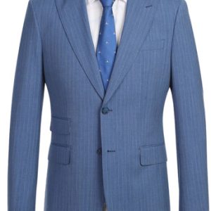 Renoir Mens Suit EL92-33-412-LIT-BLU ( Wool Suit )