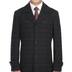 English Laundry Mens Coat EL98-52-410-NAVY Long Coat