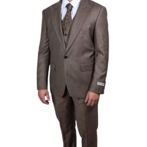 Stacy Adams-SM108H1-TAUPE Mens Suit