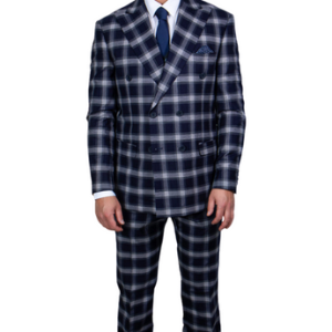 Stacy Adams-SM103H1-NAV-BLUE Mens Suit