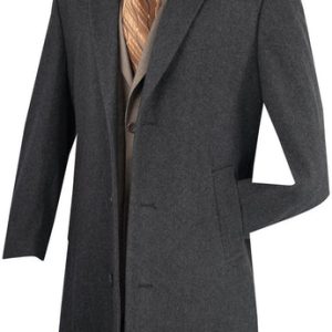 Vinci CL38-CHAR Mens Top Coat
