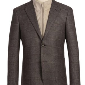 Renoir Mens Blazer 294-40-BROW
