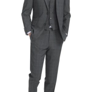 Renoir Men's Suit 278-1-GREY 3PC Mens Suits