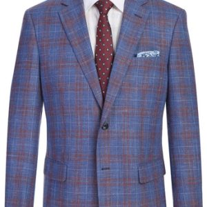 Renoir 567-19-BLUE Mens Blazer