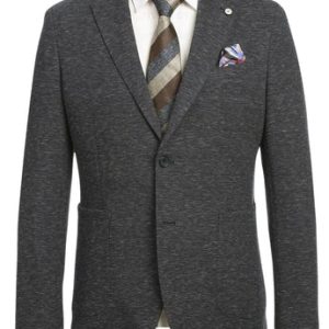Men's Blazer PF24-1-GRY-BLUE
