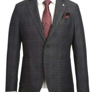 Men's Blazer PF24-12-BLU-BLK